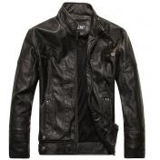Men motorcycle leather jacket