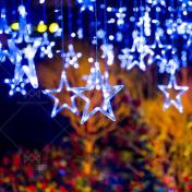 Magical Star Curtain LED Lights – 3 Colours