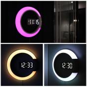 3D LED Digital Table Clock Alarm