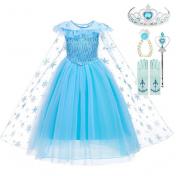 2019 Snow Princess Fairy Dress with Accessories