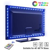 2.2M/7.2ft USB TV Strip Backlights with 16 Colors and 4 Modes