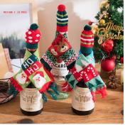 Merry Christmas Wine Bottle Ddecorations