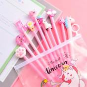 10pcs/set Gel Pen unicorn pen set
