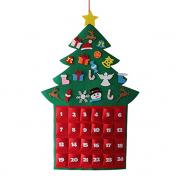 Christmas Advent Calendar Christmas Tree Countdown Calendar with Bags