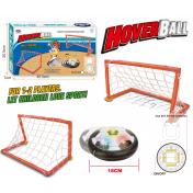 Floating LED Football Air Power Soccer Disc Hovering Game Set
