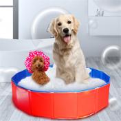 Foldable Pet Bath Inflatable Swimming Tub Collapsible Bathing Pool