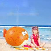 Water Play Sprinkler Inflatable Fish Spray Water Toy