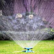 360° Automatic Garden Sprinklers Watering Grass Lawn Rotating Nozzle