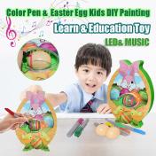 LED&MUSIC Electrical DIY Painting Color Eggs