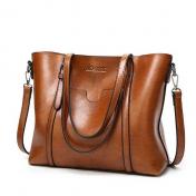 Oil wax Women's Leather Handbag