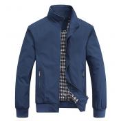 Casual Solid Fashion Slim Harrington Jacket