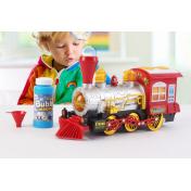 Kid's Music Bubble Blowing Toy Train
