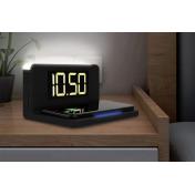 3-in-1 Wireless Charger, Clock & Night Light
