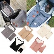 Baby Stroller Wrap Sleeping Bags+Pram Handrail 2Pcs Set 