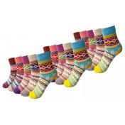 5-, 10- or 15-Pack of Women's Winter Thermal Socks