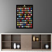 Decoration Home Top 100 Scratch Off Poster