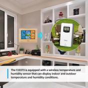 Digital Weather Station with Alarm Clock, Calendar & Thermometer - 2 Colours