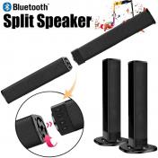 Bluetooth 4.2 Separable Speaker with MIC Built-in Subwoofer Home Theater Wireless TV 4.0 Channel ...