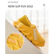 Unisex Waterproof Plush Cotton Slippers