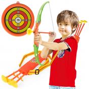 Kids Shooting Outdoor Sports Toy Bow Arrow Set