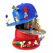 Build-A-Brick Lego-Compatible Cap