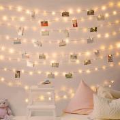 LED String Lights Decoration with Photo Clips