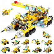 25 in 1 Vehicles Construction Building Set