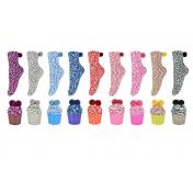 1pk, 3pk or 9pk Plush Cupcake Socks - 9 Colours!