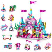 568 PCS Princess Castle Building Toys Set