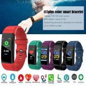 115 Plus Waterproof Smart Watch Fitness Tracker