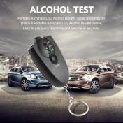 Portable Keychain Design LED Alcohol Breath Tester Breathalyzer