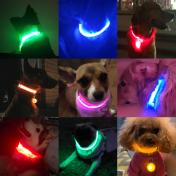 LED Anti-Lost/Avoid Car Accident Collar For Dogs