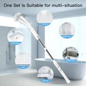  Multifunctional Electric Cleaning Turbo Scrub Brush Set