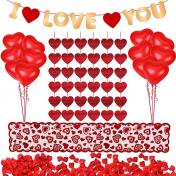 Valentines Day Ballons Decorations Kit