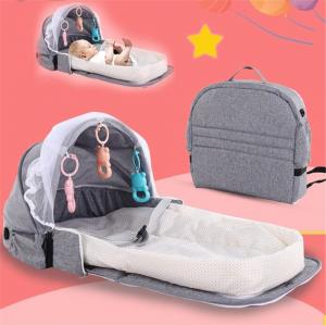 Portable Foldable Baby Bed Multifunctional Diaper Bag