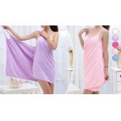 Quick Dry Towel Wrap Dress - 5 Colours