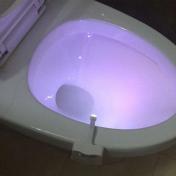 8 Colors Led Motion Sensor Activated Toilet Night Light