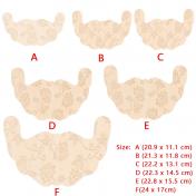 U Shape Sexy Lace Adhesive Bra Breast Stickers