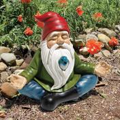 Resin Meditate Garden Gnome