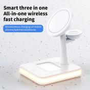 25W 3 IN 1 Magnetic Wireless Charger