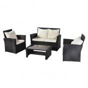 Outdoor Rattan Sofa Combination Four-piece Package