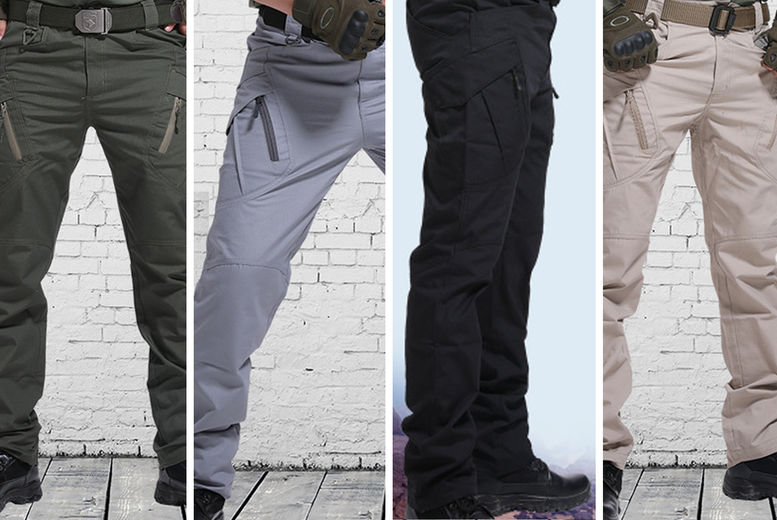 Men’s Waterproof Cargo Trousers 6 UK Sizes!_Prints_Wall Art_Men_Daily