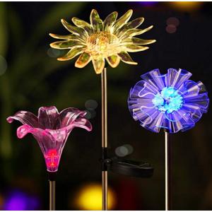 Solar Dandelion Lily Sunflower Light