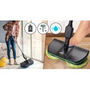 SuperMaid 2-in-1 Rechargeable Cordless Floor Cleaner & Polisher