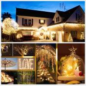 Solar Copper Wire Outdoor String Lights