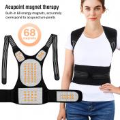 Self Heating Magnetic Back Support Waist Brace