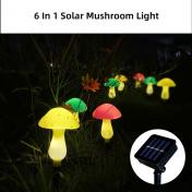 Solar Mushroom Lights