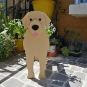 Dog Shaped Planter Pot