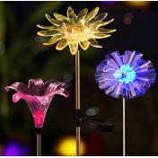 Solar Dandelion Lily Sunflower Light