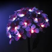 Solar Artificial Hydrangea Flower